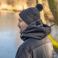 Matrix Grey Sherpa Bobble Hat